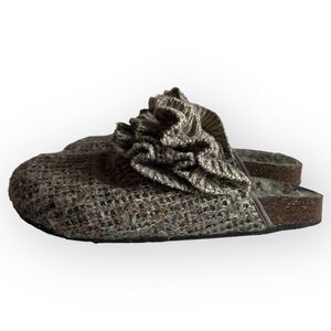 Madden Girl Gray Knit Flats